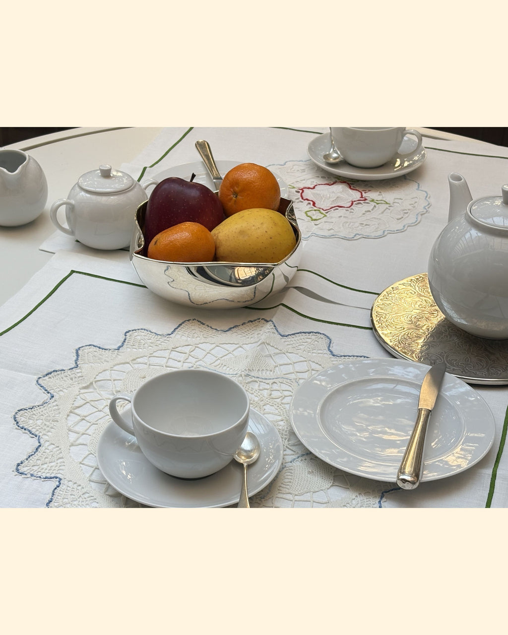 set of two American placemats