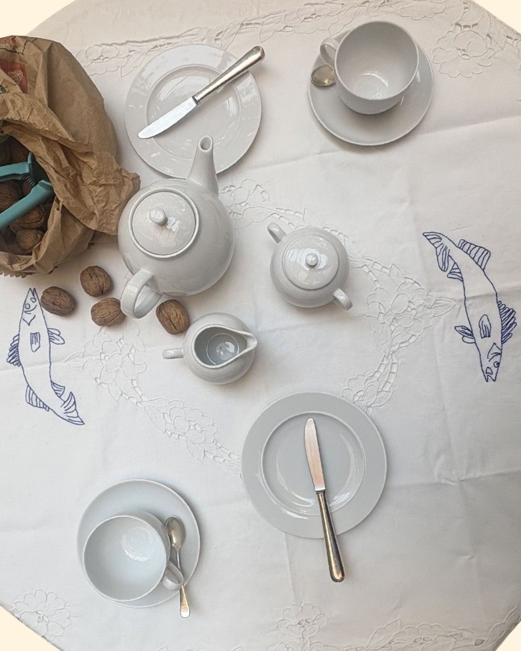 Center Table "Il Pesce Blu"