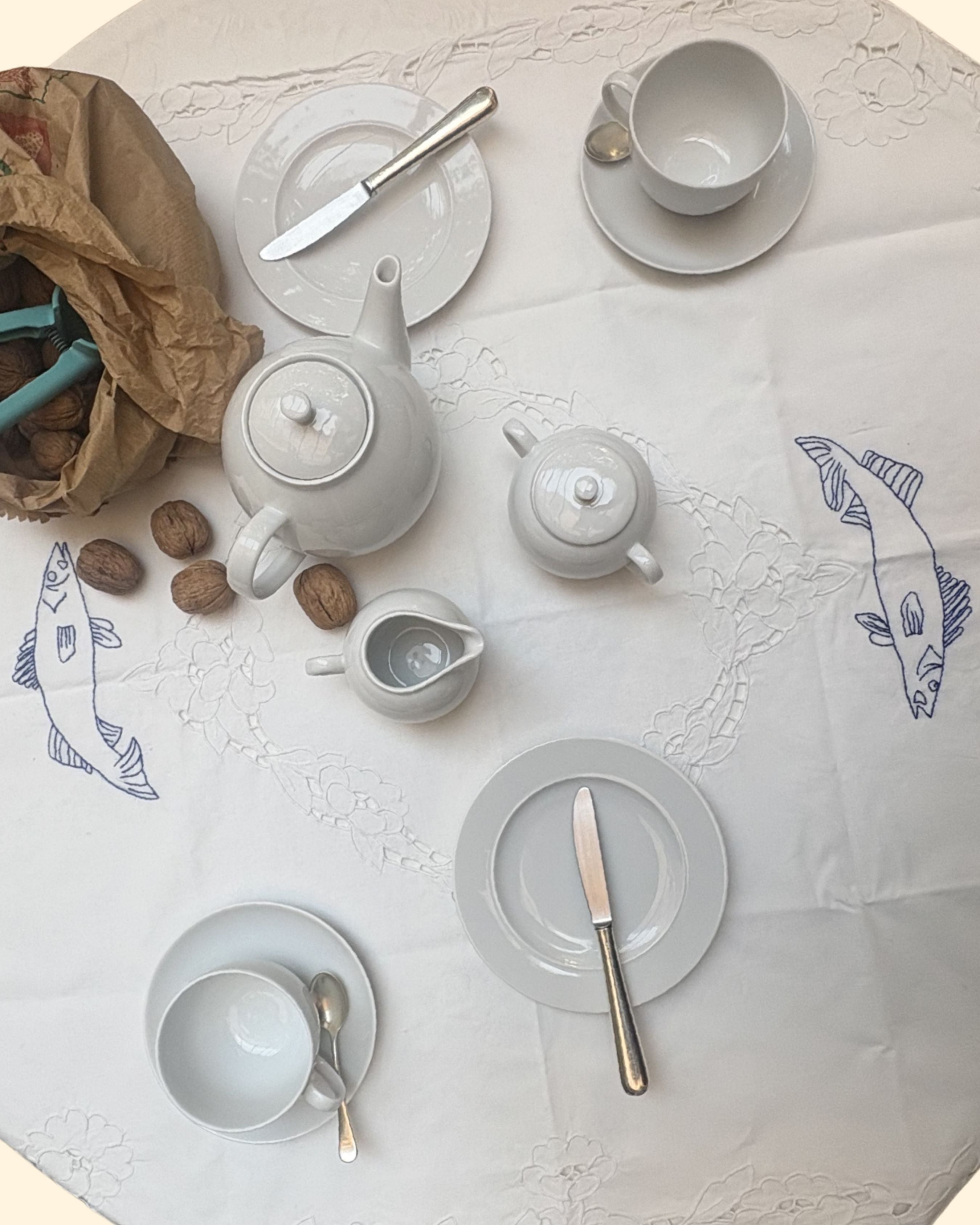 Center Table "Il Pesce Blu"