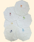 Set of doilies " I gesti italiani"