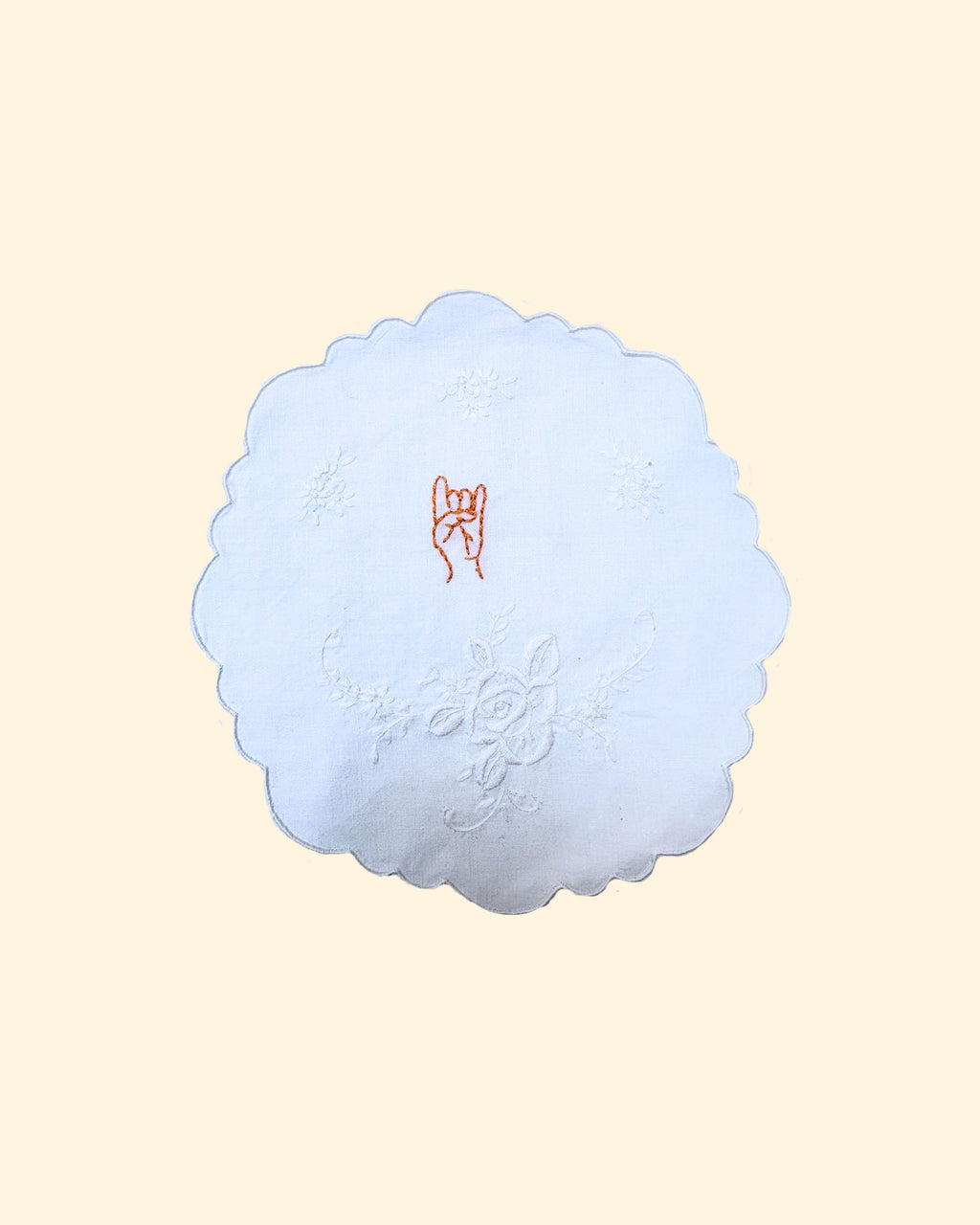 Set of doilies " I gesti italiani"