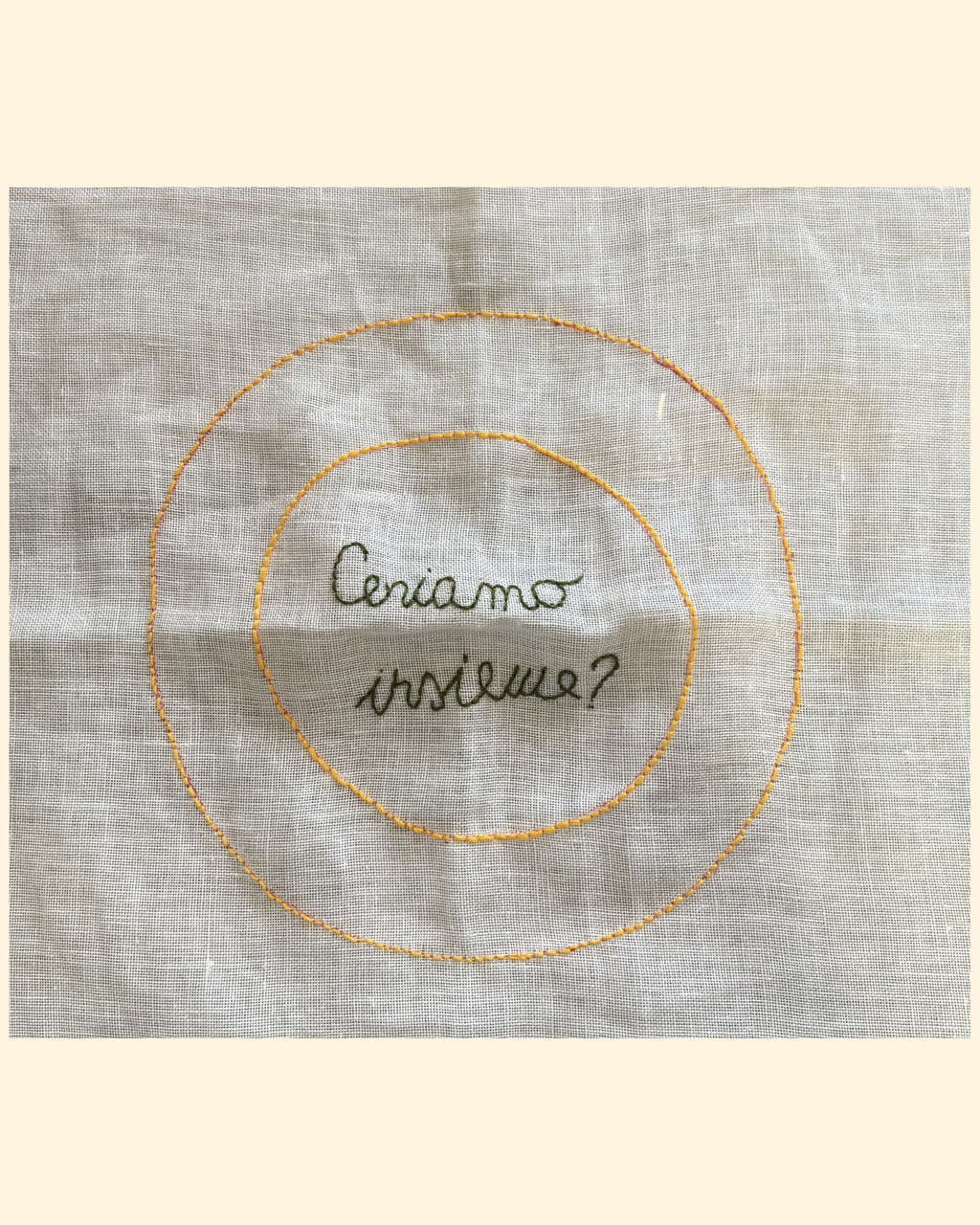 Set of four "I piatti" placemats