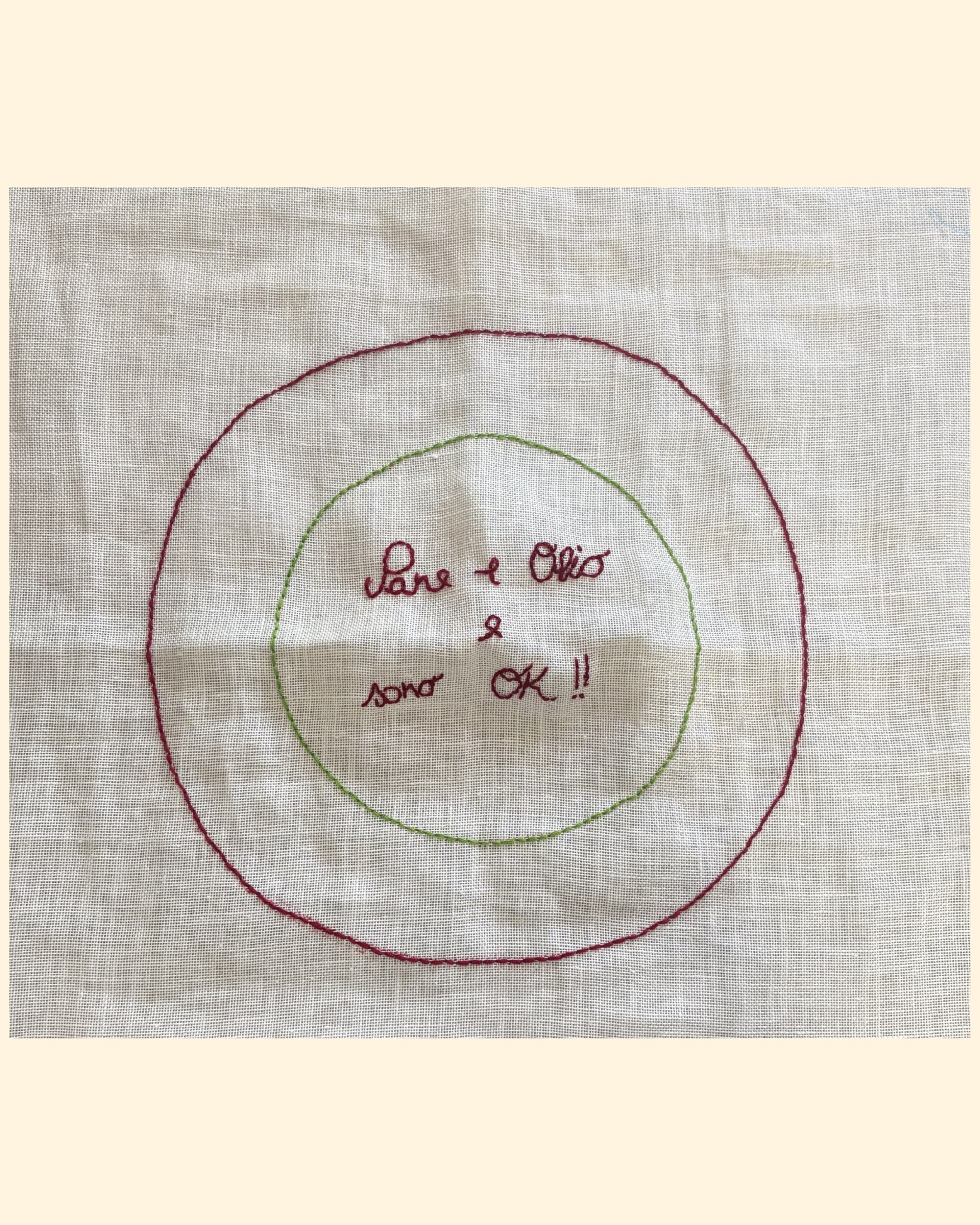 Set of four "I piatti" placemats