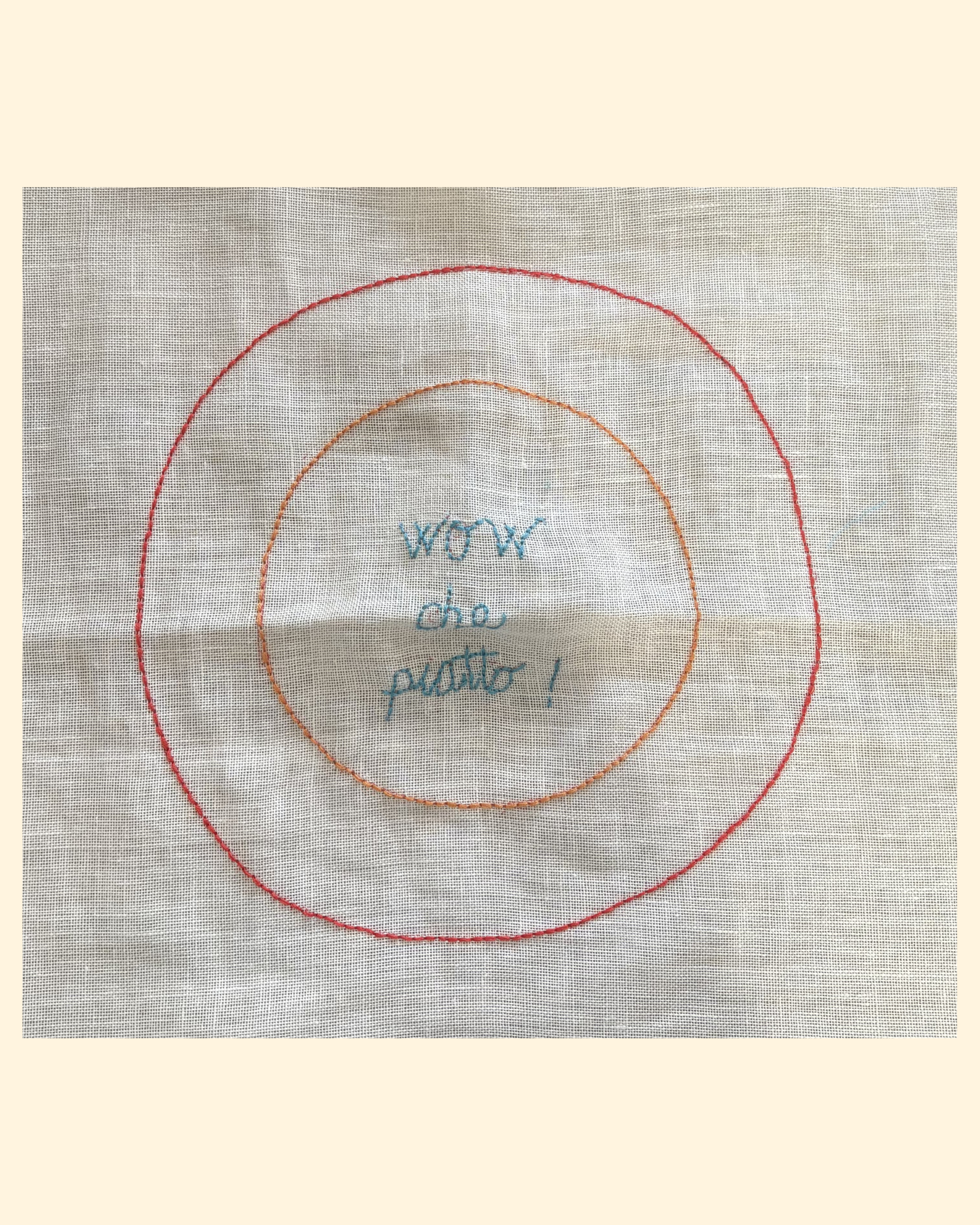 Set of four "I piatti" placemats