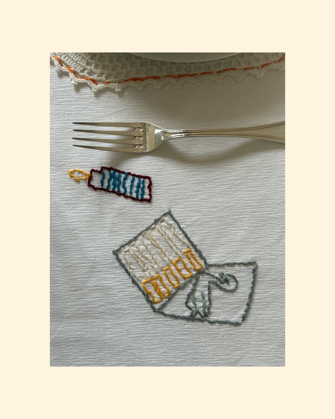 Tablecloth "La cena"