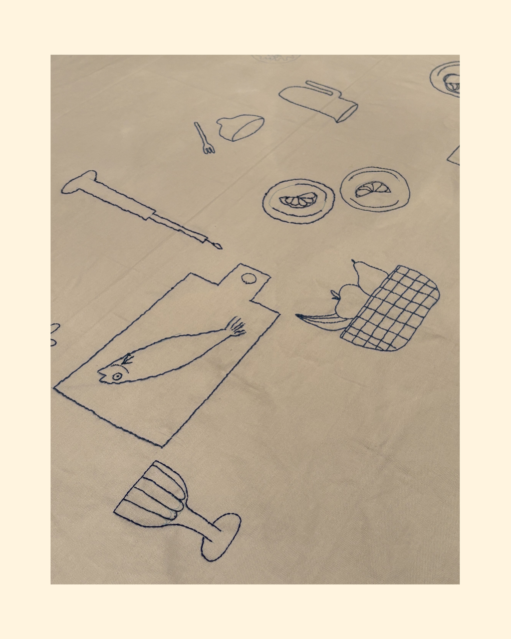 Tablecloth "Cena al mare"