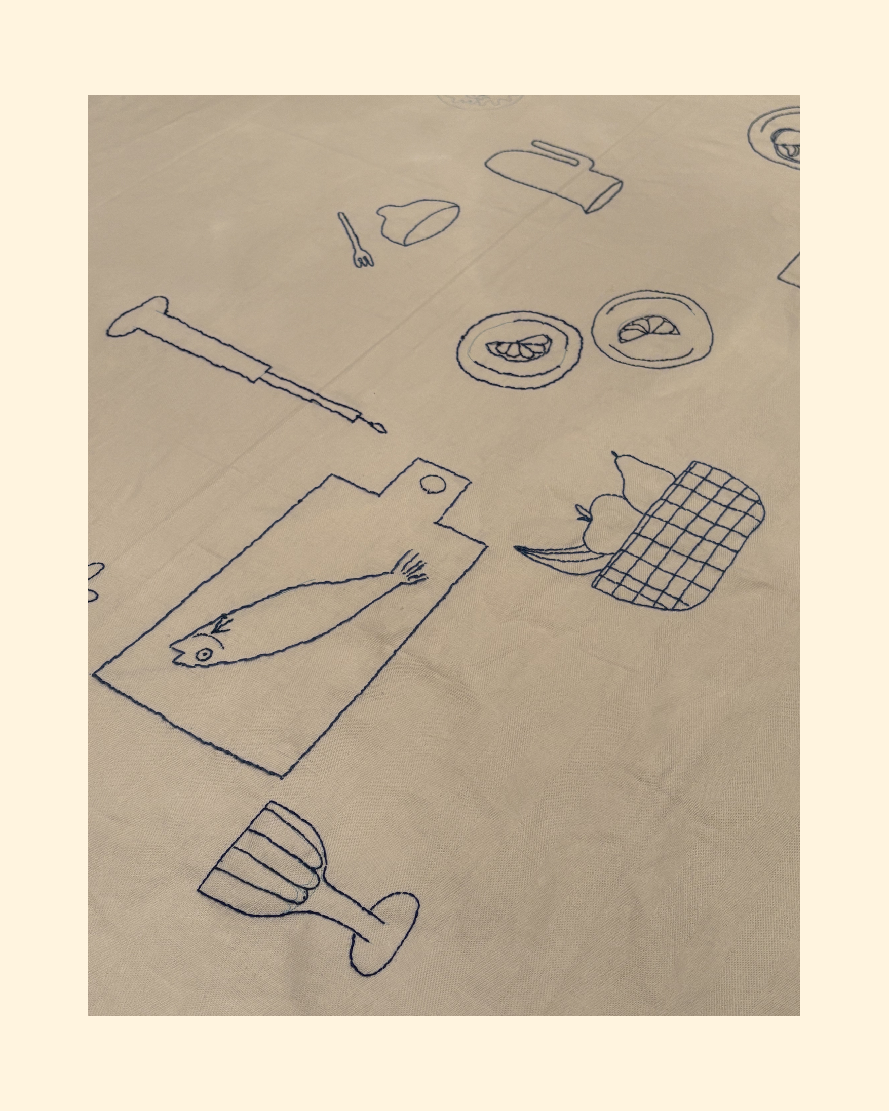 Tablecloth "Cena al mare"