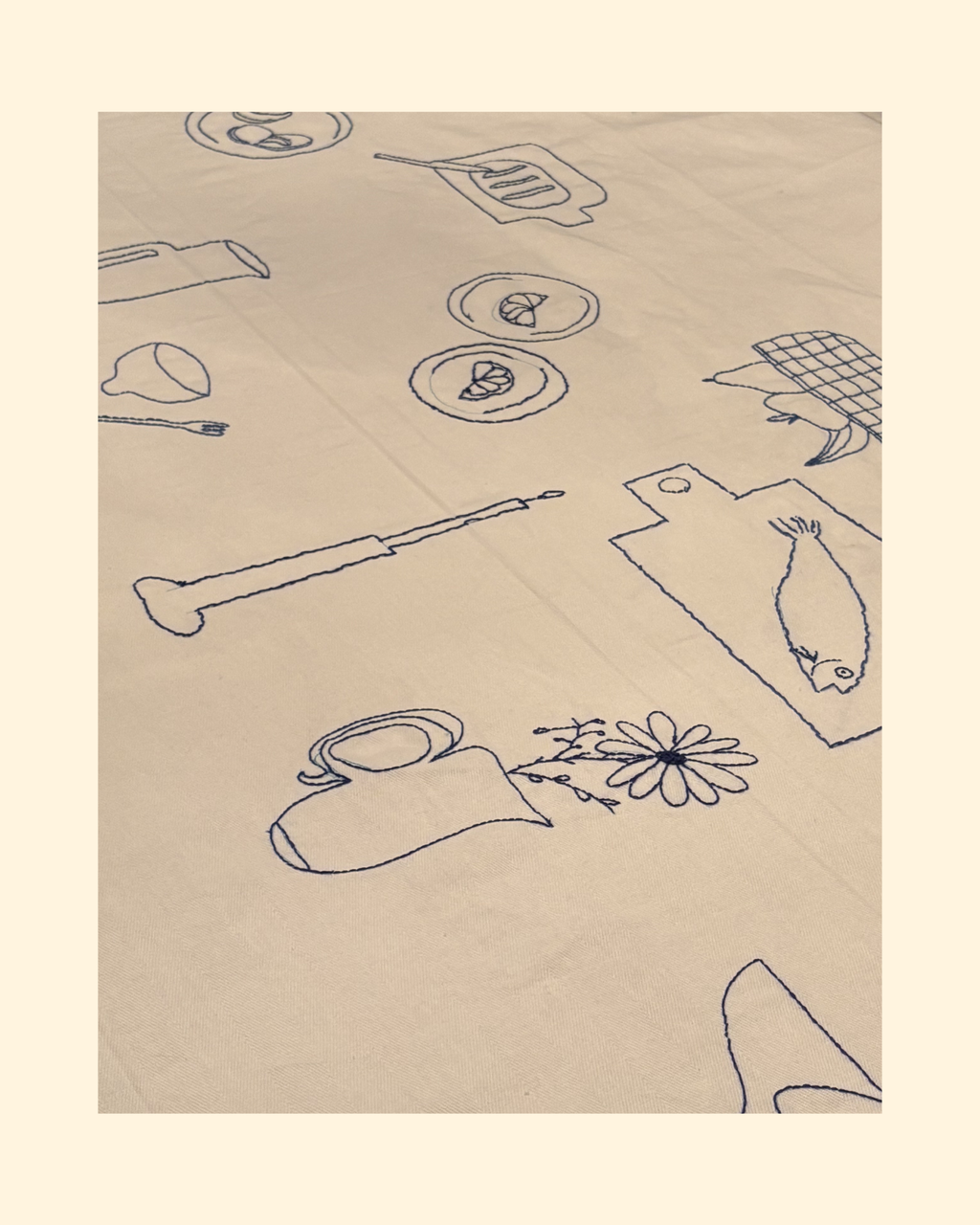 Tablecloth "Cena al mare"