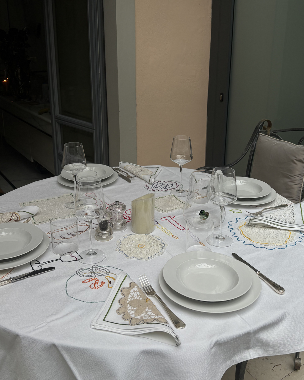 Tablecloth "La cena"
