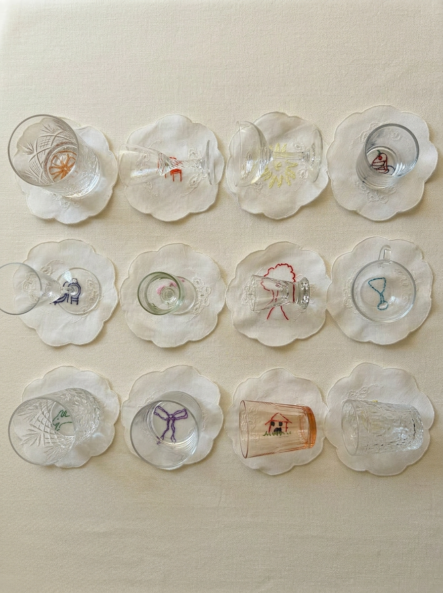 set of twelve coasters